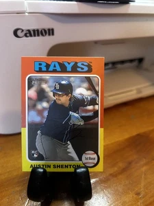 2024 Topps Heritage High Number - Austin Shenton #637 (RC) - Picture 1 of 2