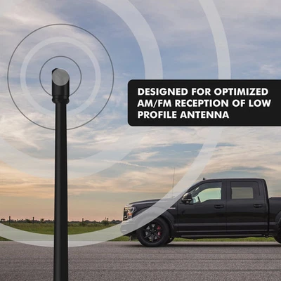 Mástil de antena de radio AM/FM con antena corta de 9" para Ford F-150 2010 2011 2012 2013 2014 Foto 1 de 4