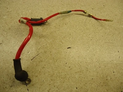 Yamaha V Star 250 XV250 XV 250 VSTAR 2009 cable de batería positivo con fusible OEM Foto 1 de 4