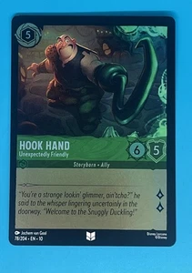 Disney Lorcana Hakenhand unerwartet freundlich 78/204 flüstert in den Brunnen Folie - Bild 1 von 2