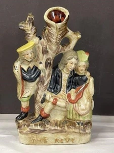 Jarrón vintage Staffordshire The Rival Spill - Imagen 1 de 9