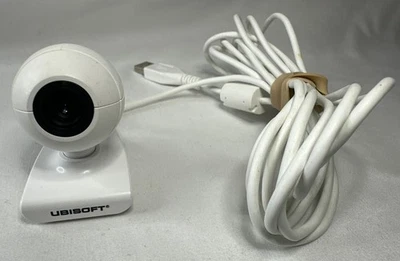 Ubisoft Hercules USB Camera for Nintendo Wii Model WC04 White Webcam Tested - Image 1 of 4