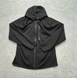 Neu ohne Etikett Member’s Mark Luxe Hoodie mit durchgehendem Reißverschluss Herren XL schwarz Stretch Langarm - Bild 1 von 11