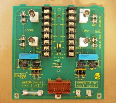 BAILEY CONTROLS NTCL01 6636997D1 NETWORK 90 COMMUNICATION LOOP CIRCUIT BOARD - Image 1 of 2
