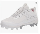 Under Armour Unisex-Child Glyde Rm Jr. Softball Shoe Size 6 White