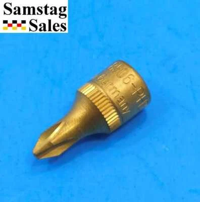 Hazet 8506-PH2 Phillips PH2 Socket 1/4" Drive Made in Germany - Image 1 of 2