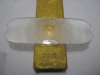 54 Chevrolet Bel Air 150 210 Sedán Entrega Luz de Estacionamiento Lente GLO-BRITE 608 Foto 1 de 4