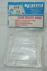PARMA 5017 C Clear Lexan Receiver Cover Novak / Bantam RX Associated RC10 Jrx2 - Picture 1 of 1