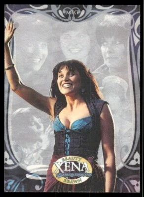 Tarjeta Rittenhouse del programa de televisión Beauty Brawn de Xena Warrior Princess 2002 #63 (nuevo) Foto 1 de 2