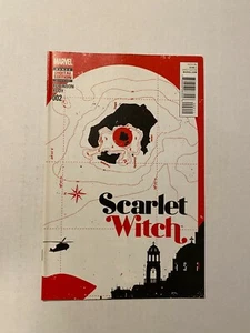 SCARLET WITCH #2 WANDA ENTERS THE LABYRINTH DAVID AJA COVER ART 2016 - Picture 1 of 6