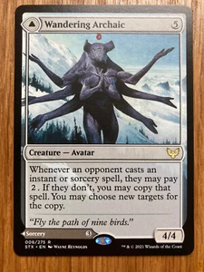 Wandering Archaic   Explore the Vastlands, englisch (Near Mint, Rare, MDFC) - Bild 1 von 4