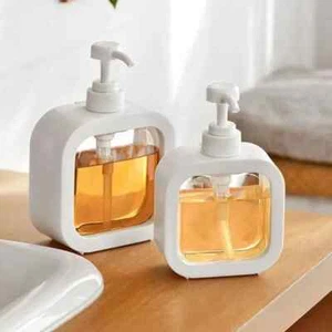 1pc Large Capacity Empty Bottle Laundry Detergent Shower Gel Dispensing Bottle - Picture 1 of 11