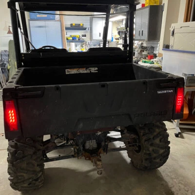 2PC Brake Light Rear Tail Light 2411450 For Polaris Ranger 400 570 800 2011-2017 - Image 1 of 4