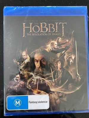 THE HOBBIT: THE DESOLATION OF SMAUG****BLU-RAY****REGION B****NEW & SEALED - Image 1 of 2