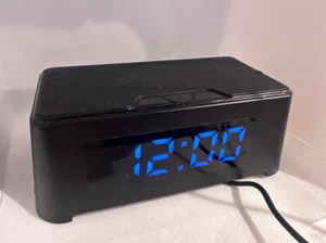 Digital LED Alarm Clock Modern Display w/ Snooze Night Light Bedroom Table Clock - Picture 1 of 2