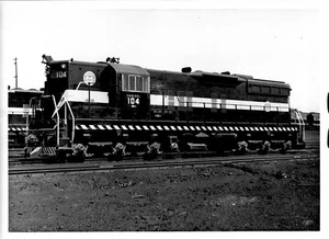 1956 Duluth Missabe & Iron Range Railroad Train #104 Engine 5x7 Photo X2200S P - Picture 1 of 2