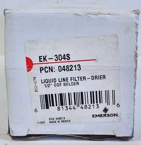 Emerson EK-304S Liquid Line Filter-Drier - Picture 1 of 4