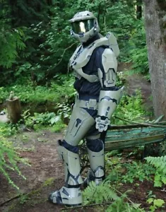 Halo 4 Mk-V - SCALA 1:1 INDOSSABILE COSPLAY ( Costume, armatura, Pepakura ) - Foto 1 di 1