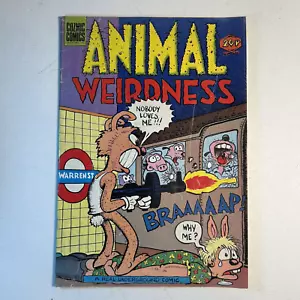 Cómics de Cozmic 1974 Animal Weirdness #1 underground/british comix Livingstone - Imagen 1 de 6