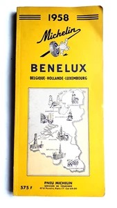 GUIDE MICHELIN BENELUX 1958 - EXPOSITION UNIVERSELLE BRUXELLE - Picture 1 of 2