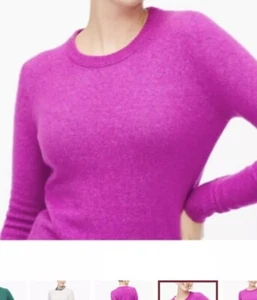 J.CREW Damen Pullover mit Rundhalsausschnitt, Hot Pink Gr. XS NAGELNEU!!! UVP 69,50€ - Bild 1 von 5