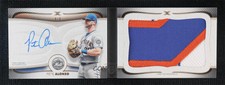 2021 Topps Definitive Collection Book /5 Pete Alonso #DAPB-JU Patch Auto
