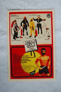 Action Team Promotional poster 1970s Toy Advertisment  - Picture 1 of 1
