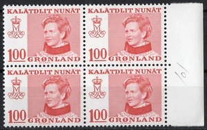 3142 Greenland 1973-89, FA 101, MNH, Queen Margrethe, MI 114, SC #91. - Picture 1 of 1