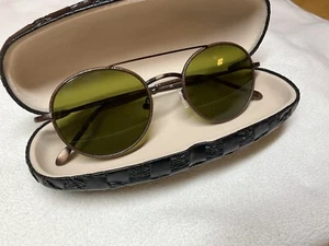 John Varvatos V 799 Brown Leather Eyeglass 52-21-145 New / Japan - Picture 1 of 11