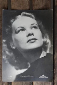 30174 Película Foto Actor Ak Marianne simson Alrededor 1939 Estrella G 166 - Imagen 1 de 2
