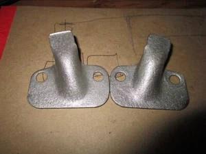 1970-81 PONTIAC FIREBIRD T/A CAMARO REAR FRAME BRAKE CABLE GUIDE BRACKETS - Picture 1 of 2