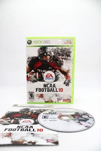Refurbished Xbox 360 NCAA Football 10 2010 Complete CIB Excellent Mint Tested - Picture 1 of 6