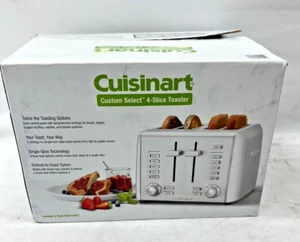Cuisinart RBT-1350PC Countertop Custom Select 4-Slice Toaster in Stainless Steel - Picture 1 of 11