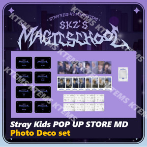 ON HAND Stray Kids SKZOO Photo Deco SET Photocard Pop up store cafe MAGIC School