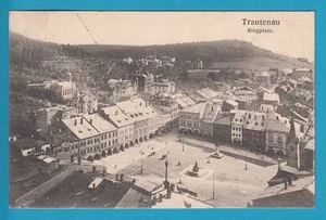 425 cartolina Trautenau Ringplatz - Gablonz 1915 ca. - Foto 1 di 1
