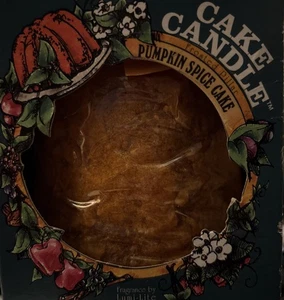 Vela para Pastel Lumi -Lite Vintage 5" Pilar Esmerilado Calabaza Especia - DIFÍCIL DE ENCONTRAR - Imagen 1 de 5