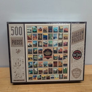 True South Puzzles 61 Parques Nacionales Americanos (500 Piezas) NUEVO PRECINTADO - Imagen 1 de 6