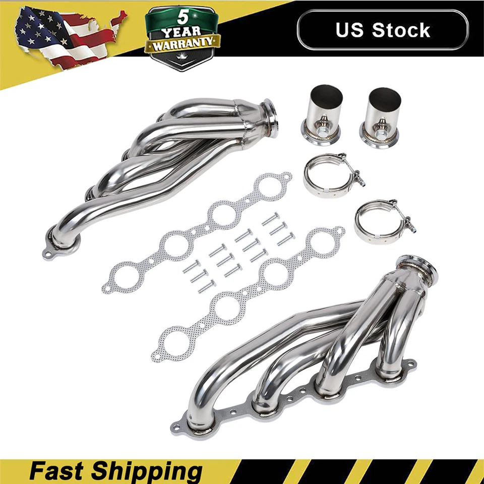 Коллекторы грузовика для 60-86 C-10 LS Chevy GMC LS1 LS2 LS3 LS6 LS9 (смена преобразования)! - Изображение 1 из 4