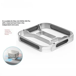 MacMini Cooling Bracket with Dust Protection Optimized for Performance - Photo 1/12