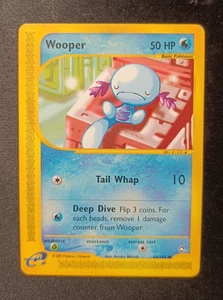 Pokemon Wooper 66/147 Aquapolis - Uncommon ENG Front NM Back EXC WOTC - Bild 1 von 6