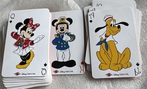 Disney Cruise line playing cards featuring Donald Duck Minnie & Mickey Mouse - Picture 1 of 11