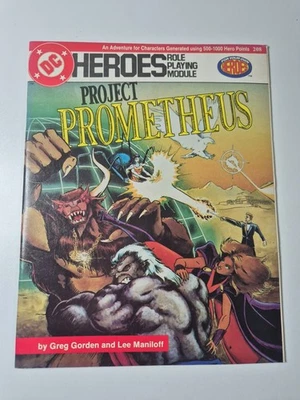 Project Prometheus, DC Heroes, Mayfair Games, VGC - Image 1 of 4