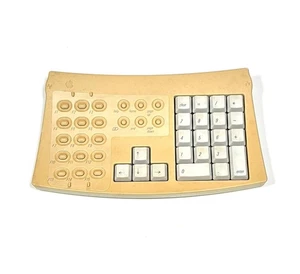 Apple Adjustable Keyboard Family Number M1242 No Cables 1992 Untested Discolored - Picture 1 of 7