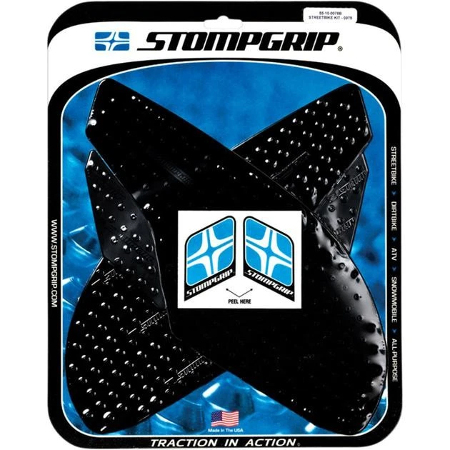 Protectores de tanque Stomp Grip negros Triumph Daytona/Street Triple 2013-2015 Foto 1 de 1