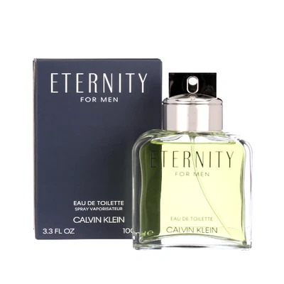 Eternity for Men de Calvin Klein 3.3 3.4 OZ Colonia EDT Nuevo en Caja Foto 1 de 2