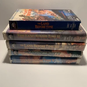 The Land Before Time VHS Lot of 5 - Picture 1 of 15