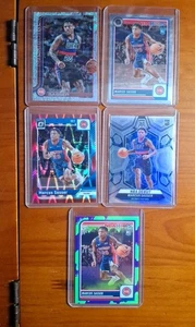 🔥 ROOKIE MARCUS SASSER - LOTTO 5 CARTE COLORE E INSERTO (RC) (PISTONI) 🔥  - Foto 1 di 2