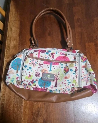 Lily Bloom Floral Multi Colored Handbag Purse - Image 1 of 4