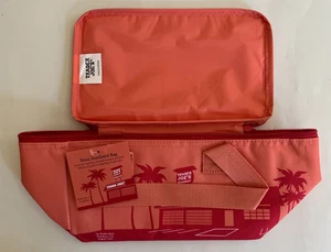 Trader Joe's Mini Insulated Bag (Peach or Blue) - New (CL28) - Picture 1 of 6