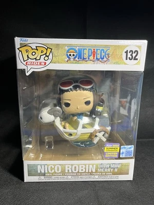 Funko Pop Nico Robin With Mini Merry II 132 SDCC 2025 (Shared) One Piece - Immagine 1 di 4